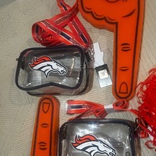 Denver Broncos Clear Crossbody Bag BOGO NFL  plus BONUS GIFT picture