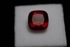 5.50ct Lab-Created Ruby Cushion Cut Loose Ruby Gemstone picture