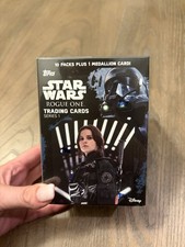 2016 Topps Star Wars: Rogue One Series 1 Factory Sealed Blaster Box-MEDALLION picture