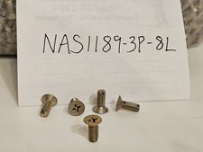[Qty 250] NAS1189-03P8L Self- Locking Aerospace MACHINE SCREW Nylon Strip × 250 picture