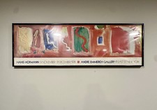 HANS HOFMANN RARE 1974 ABSTRACT EXPRESSIONIST LITHOGRAPH PRINT EXHIBITION POSTER picture
