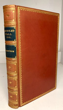 1886 Tennyson Locksley Hall 1st Edition Sangorski & Sutcliffe Leather Binding picture