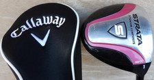 NEW LADIES STRATA DRIVER 10.5 LOFT WOMENS FLEX GRAPHITE PINK RIGHT HANDED + HC picture