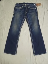 Authentic New With Tags True Religion Bobby Big QT Thick Stitches Made in USA... picture