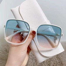 new model Oversized Sunglasses for Women Luxury Vintage Square Sun Glasses Class picture