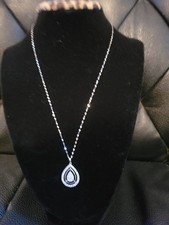 This Item Is A Becca Pear Pendant In 18k WG with 1.00 Ct. Natural Diamond picture