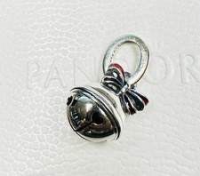 Pandora Christmas Festive Holiday Bell Charm #794246C01 +FREE Gift Box picture
