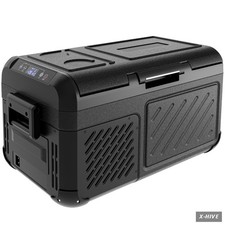 EUHOMY Coolers Refrigerators 12 Volt Refrigerator Portable Car Fridge 12V Black picture