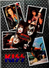 KISS (Vintage) - by ILJA KUCERA - CZECH LANGUAGE - With Poster picture