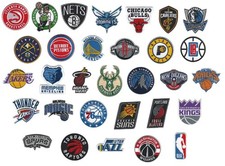 NBA Basketball Team Logo Iron on Patches choose from all 30  picture