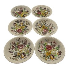 Windsor Ware Johnson Bros Garden Bouquet Berry Bowls England 5