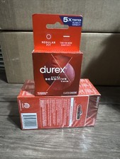 6 Pk x Durex Extra Sensitive Thin For Contraception Latex Condom, 3 Ct Each picture