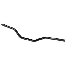 Aluminium Handlebar Motorcycle Universal Naked Low Fold 22mm Black picture