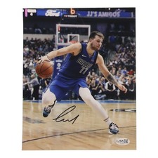 ROOKIE Luka Doncic signed 8X10 photo Dallas Mavericks JSA COA Autograped LAKERS picture