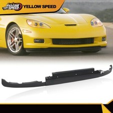 3PCS Front Air Dam Lower Spoiler w/ Hardware Fit For 2005-2013 C6 Corvette picture