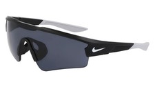 New Youth Nike EV24005 010 Matte Black & Grey CLOAK Sunglasses with Grey Lens picture