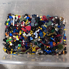 LEGO Minifigure Lot Assorted Mixed Minifigures and Parts Plastic picture