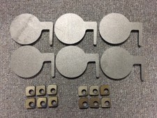 AR500 Steel Target Dueling Tree DIY Kit 6pc 6