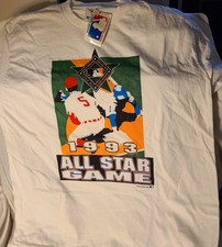 Ballpark of BASEBALL APPAREL XL Shirts 1993 AllStar Game or by team 1 polo 1 tee picture
