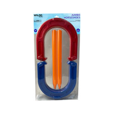 Waloo Sports NEW Jumbo Horseshoes Yard Game Set | Made from Durable Plastic picture