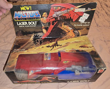 Mattel Masters of the Universe Laser Bolt Heroic RoadRocket Vehicle 1985 Sealed picture