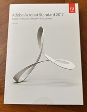 Adobe Acrobat Standard 2017 Windows DVD Retail Box Disc Serial 65280888 picture