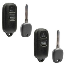 2 For 1995-2006 TOY43AT4 Key + Remote Key Fob for Toyota Camry BAB237131-056 picture