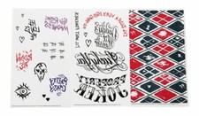 Suicide Squad Harley Quinn Water Transfer Body Tattoos picture