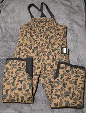 New Men's Eddie Bauer Powder Search Pro Insulated Waterproof Ski Bib Size (M) picture
