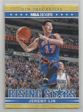 2012-13 NBA Hoops (RISING STARS)  Jeremy Lin #5  (RARE) picture