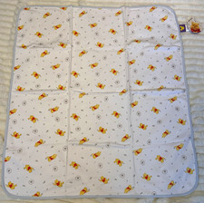 VTG Y2K Winnie the Pooh Baby Blanket Throw NEW dead stock cotton  picture