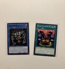 Relinquished LED2-EN000 1st Ed + Black Illusion Ritual 1st Ed Yu-Gi-Oh TCG LP picture