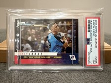 2017 Topps On Demand Aaron Judge Black Rookie Class ROY #J5BK # /10 RC SSP PSA picture