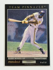1993 Pinnacle Team Pinnacle BARRY BONDS / JUAN GONZÁLEZ Team Pinnacle #8 Pirates picture