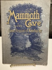 1924 Mammoth Cave Kentucky Helen Randolph Illustrated Guide Book w/ Maps picture