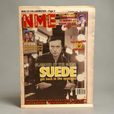 Vintage NME Magazine October 19 1996 Suede Cover Oasis There and Then Video Ad picture