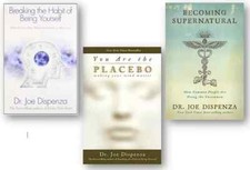 Joe Dispenza 3 Book Set Becoming Supernatural Placebo Breaking the Habit....... picture