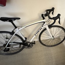 Trek Road Bike 700C White/Black Drop Bar Side Pull Caliper Derailleur No Sus picture