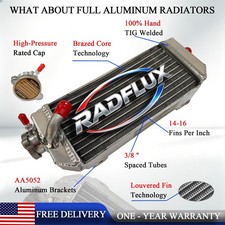 Radiator For 2002-2020 2016 2014 Suzuki RM85 2002-2012 11 RM85L RM 85L Aluminum picture