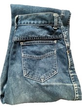 Vintage 70s Sears Women’s High-Rise Distressed Western Jeans Medium Wash 27x31 picture