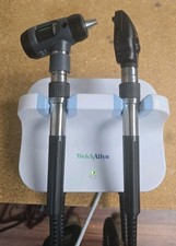 Welch Allyn 777 Wall Mount Otoscope System With 11720 & 23810 Heads working  picture