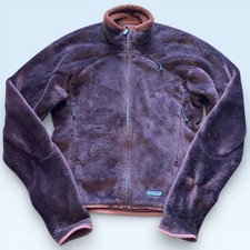 Patagonia Regulator Soft Fleece Jacket Womens Small Purple Full Zip STY 36112F9 picture
