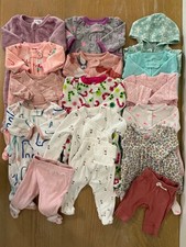 Carter's, Baby Gap, Others Infant Girls Clothing Lot of 16 Size Newborn picture