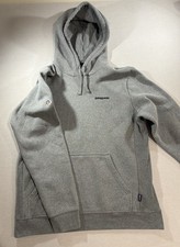 Patagonia Men's Fitz Roy Icon Uprisal Hoody  Heater Grey Size Medium picture