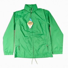 Vintage 60’s 70’s Aspen Ski Wear Green Jacket Snaps Windbreaker Ladies S NEW NWT picture