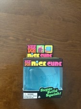 Needoh Nice Cube (Blue) Super Solid Squish Toy Stress Reliever SCHYLLING picture