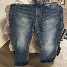Express Jeans Mens 31x32 Blue Kingston Classic Fit Straight Leg Denim picture