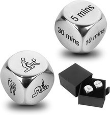 Date Night Dice for Couples | 2 Pcs Funny Romantic Gift for Husband Wife picture