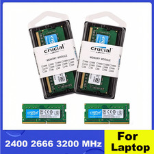 Crucial DDR4 RAM 2400/2666/3200MHz 8GB/16GB SO-DIMM 1.2V 260Pin For Laptop Lot picture