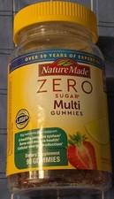 Nature Made Zero Sugar Multi Vitamin Gummies Strawberry Lemonade Gummy 90ct picture